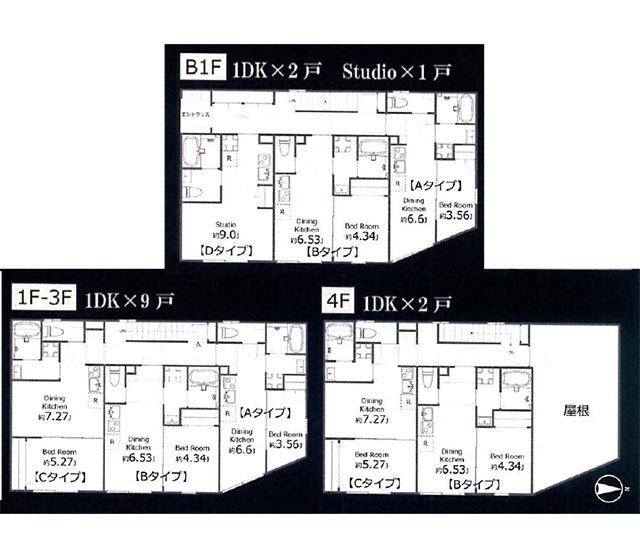 一棟マンション 47,900万円 利回り 4.05%