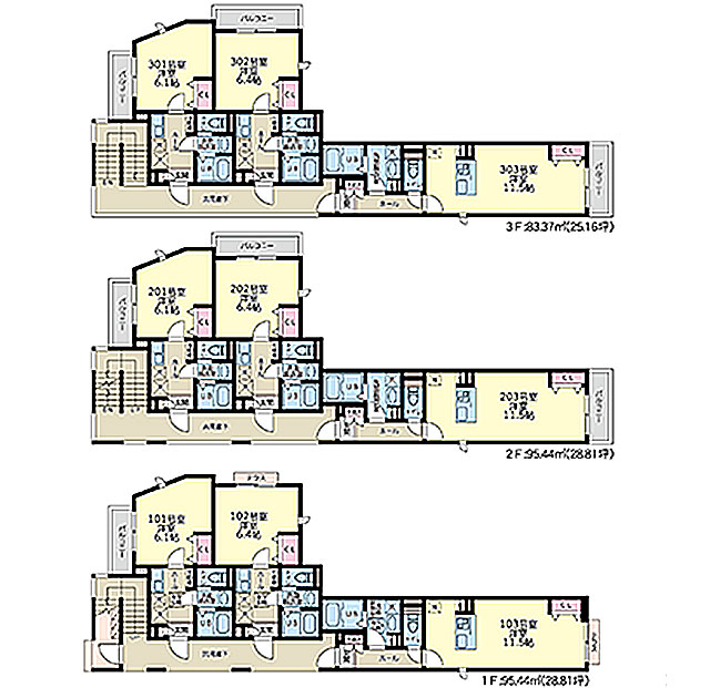 売りアパート 12,150万円 利回り 5.7%