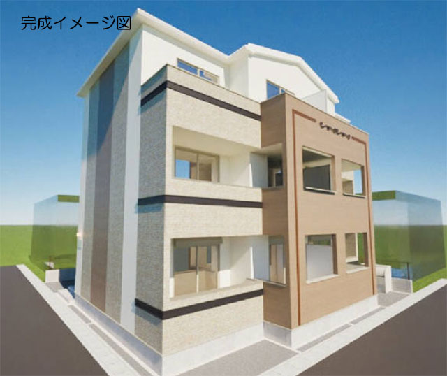 売りアパート 25,500万円 利回り 4.8%